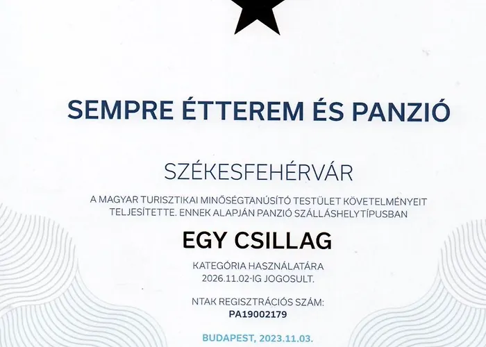 Sempre Etterem Es Panzio